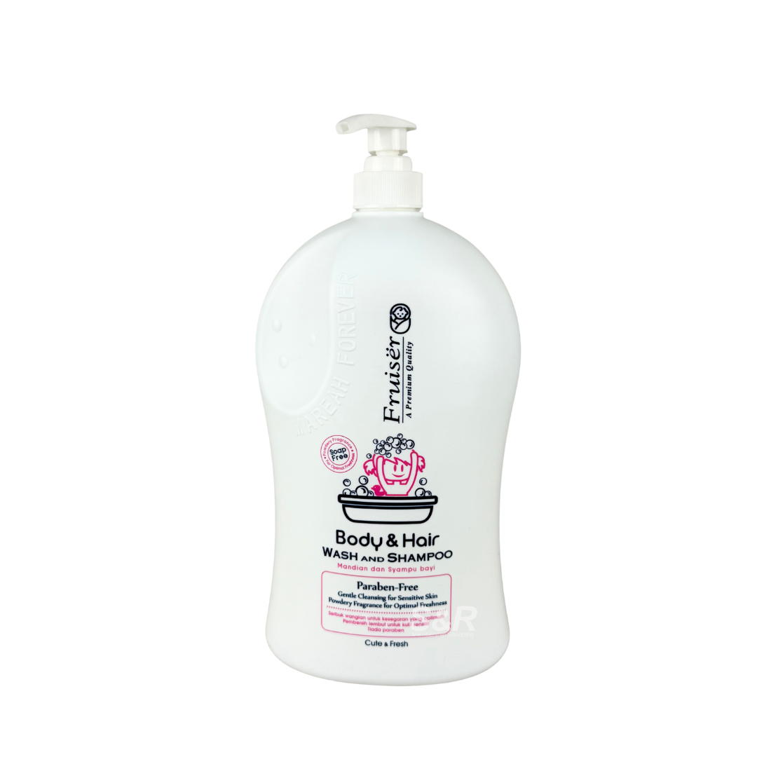 Fruiser Cute & Fresh Body Wash & Shampoo 2L Fruiser Cute & Fresh Body Wash & Shampoo 2L